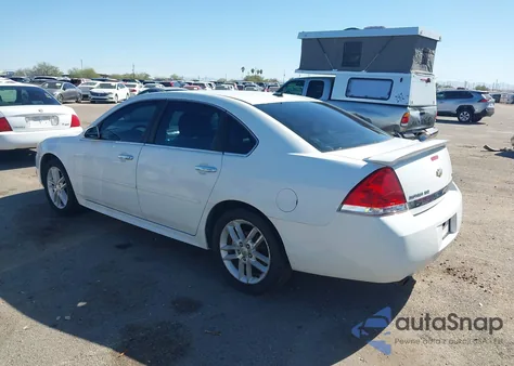 2011 Chevrolet Impala Ltz from USA, damaged, VIN 2G1WC5EM7B1166963